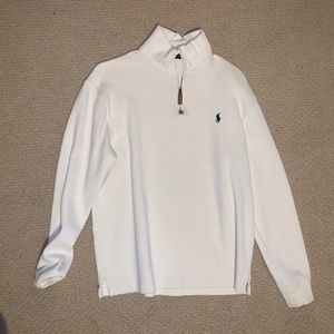 White Polo Sweater